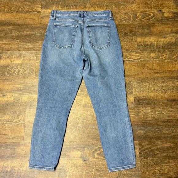 Abercrombie & Fitch Super Skinny Ankle High Rise Jeans Size 31/12 Curve Love - Picture 4 of 8